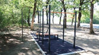 Нова отворена теретана у Шумарицама са тартан подлогом