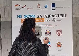 Крагујевац у кампањи Не жури да одрастеш! Детињство, не брак!